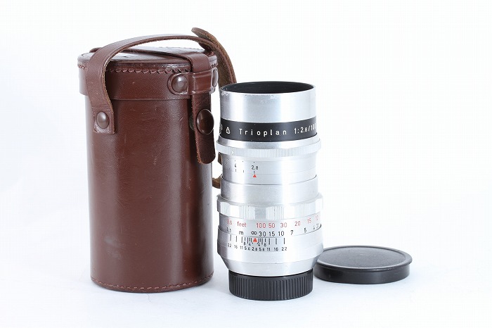 SALE！バブルボケの王！TRIOPLAN 100mm F2.8 オールドレンズ-